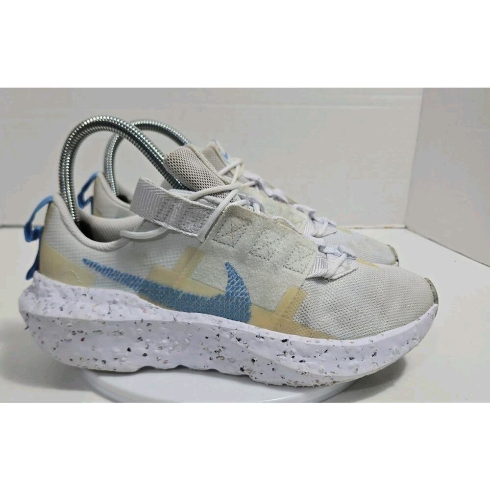 Womens Nike Crater Impact White University Blue/Summit CW2386-104 Size 7 U.S.